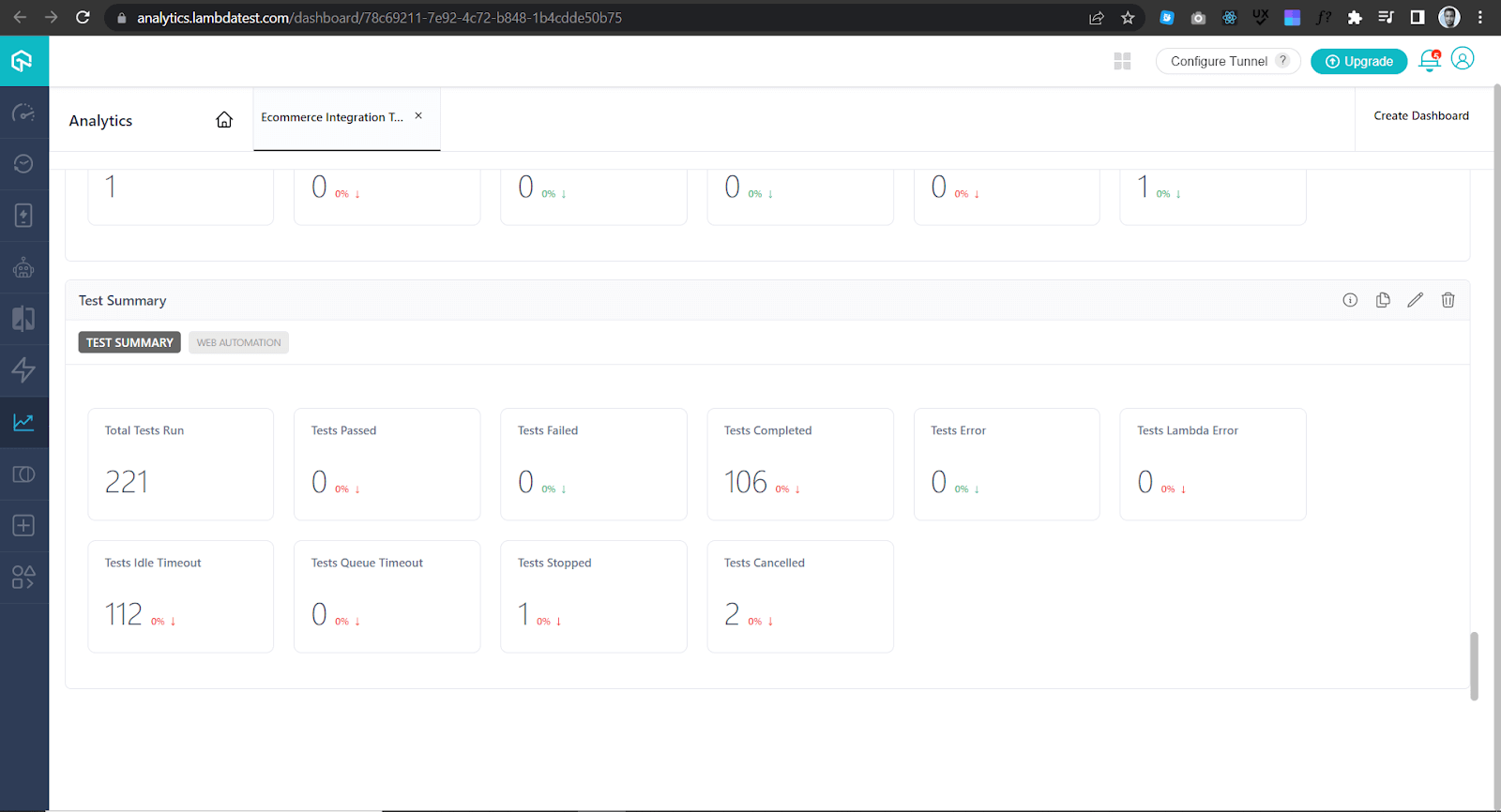 Jasmine JS Tutorial Dashboard -005